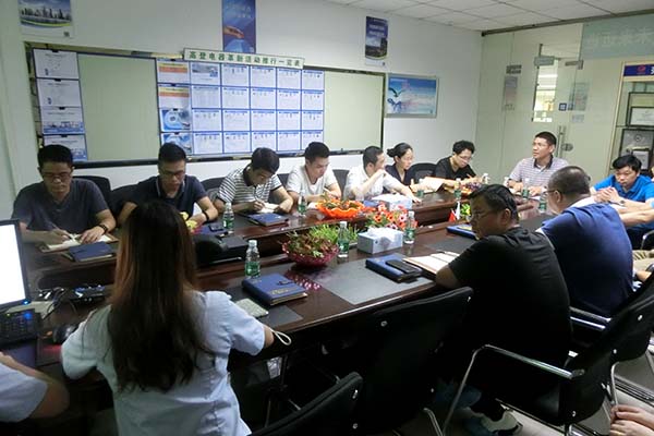 高登繼電器陳總發(fā)表講話